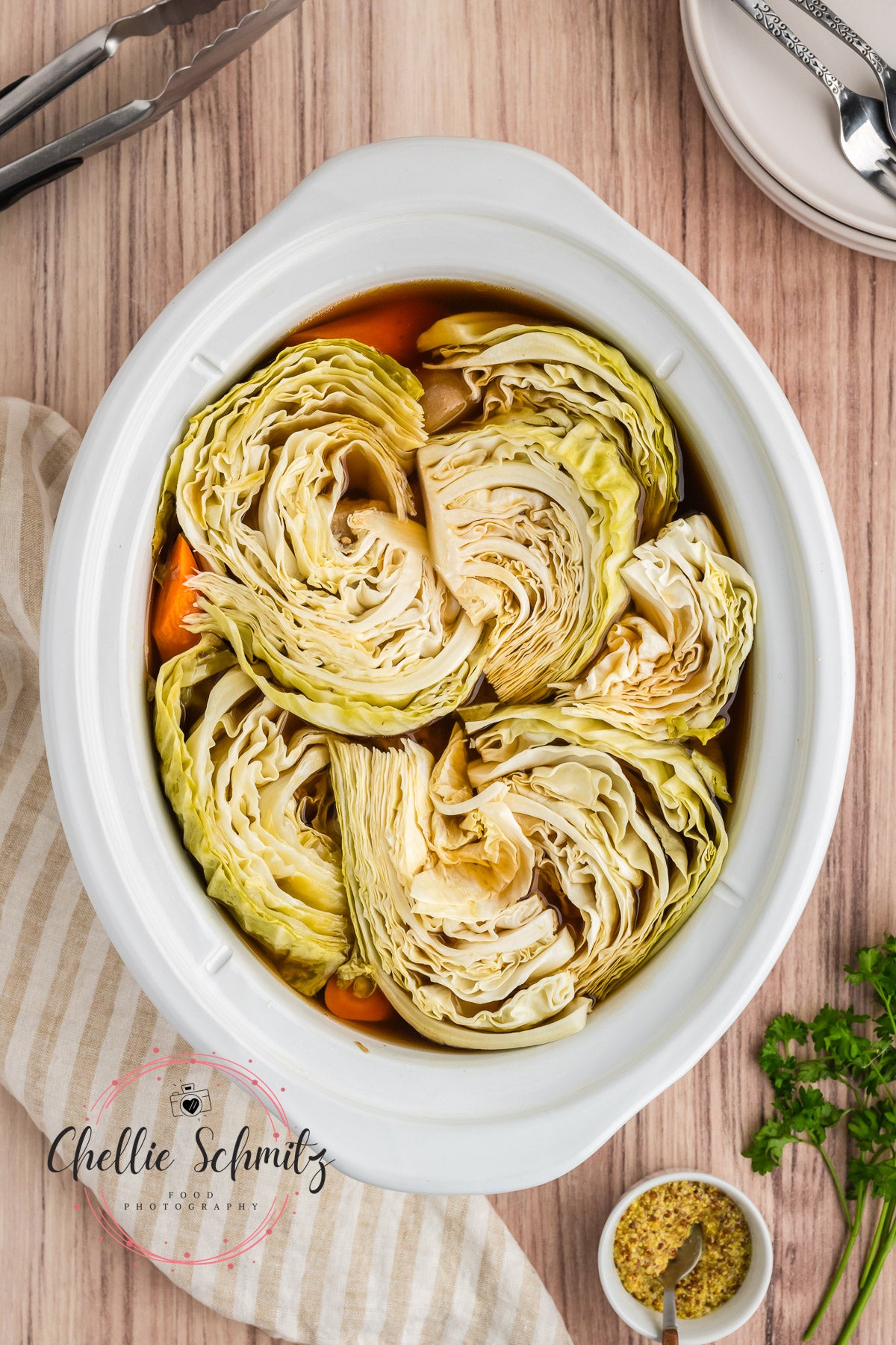 Slow Cooker Corned Beef and Cabbage (Recipe, Images, Reel)