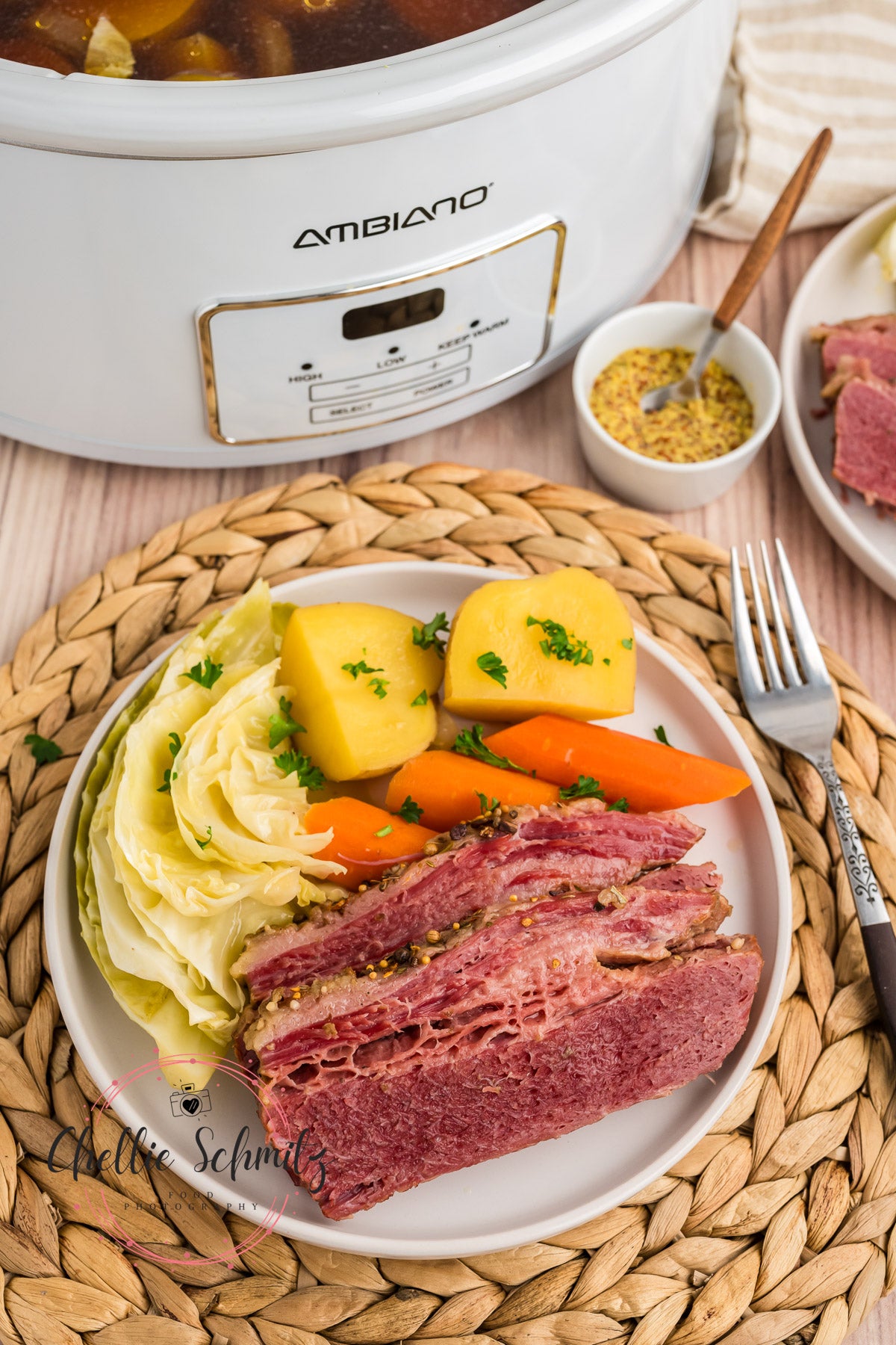 Slow Cooker Corned Beef and Cabbage (Recipe, Images, Reel)