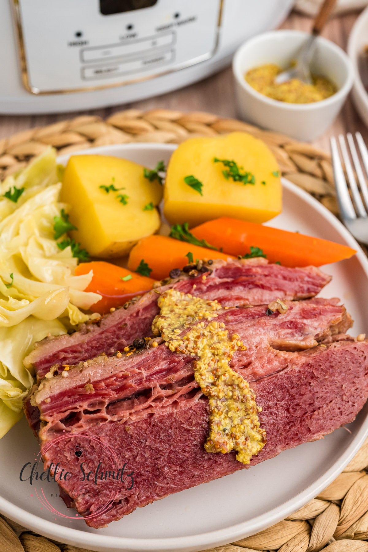 Slow Cooker Corned Beef and Cabbage (Recipe, Images, Reel)
