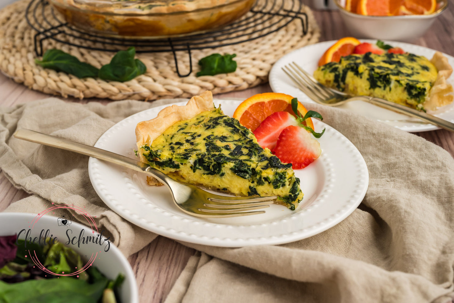 Spinach Quiche