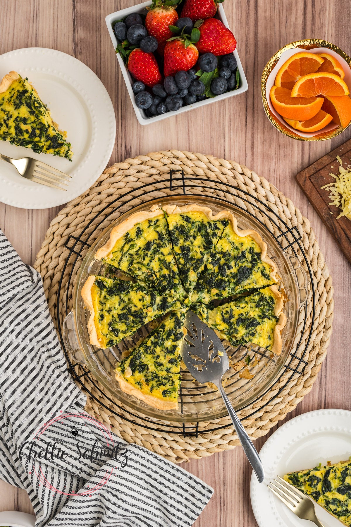 Spinach Quiche