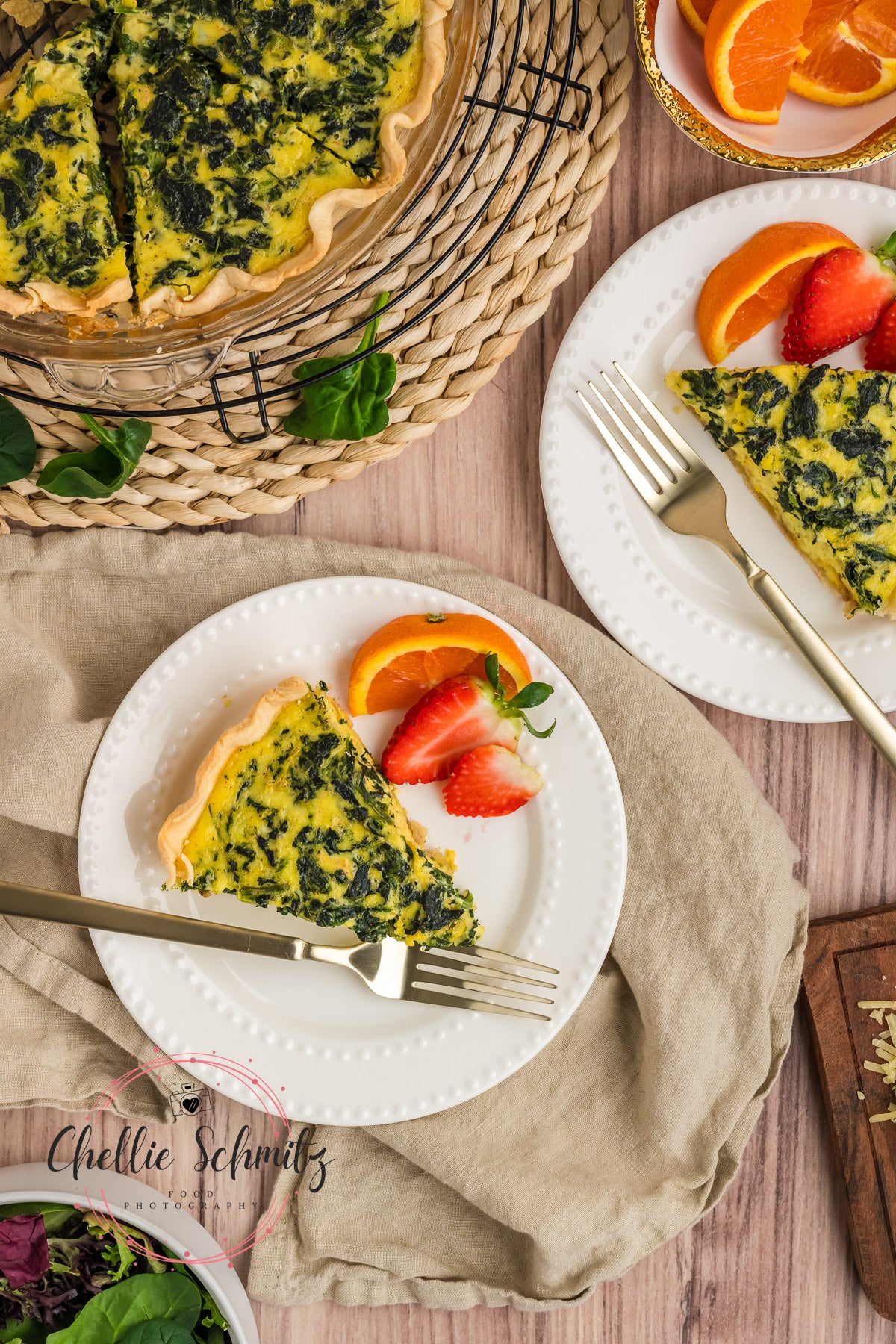 Spinach Quiche