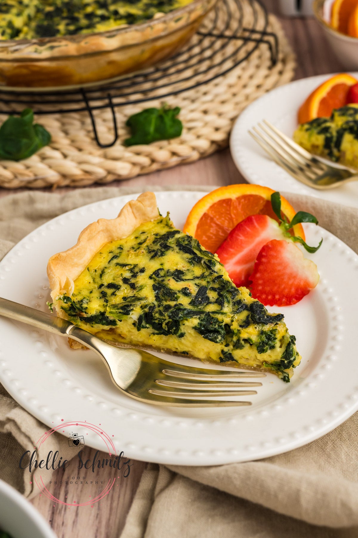 Spinach Quiche