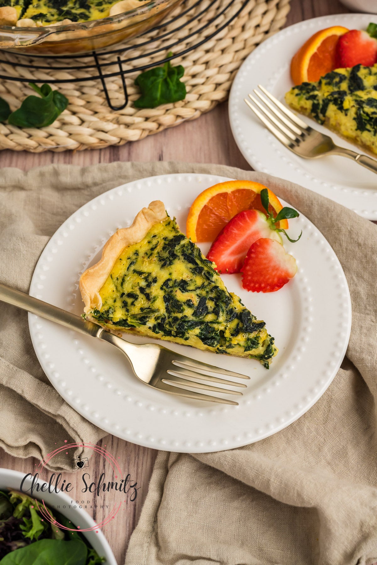 Spinach Quiche