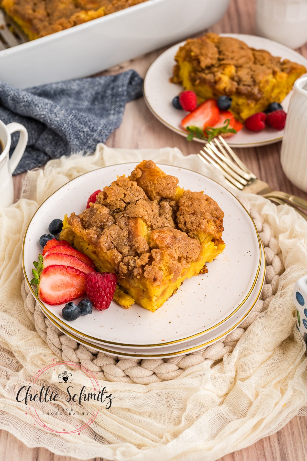 Cinnamon Crunch French Toast Casserole