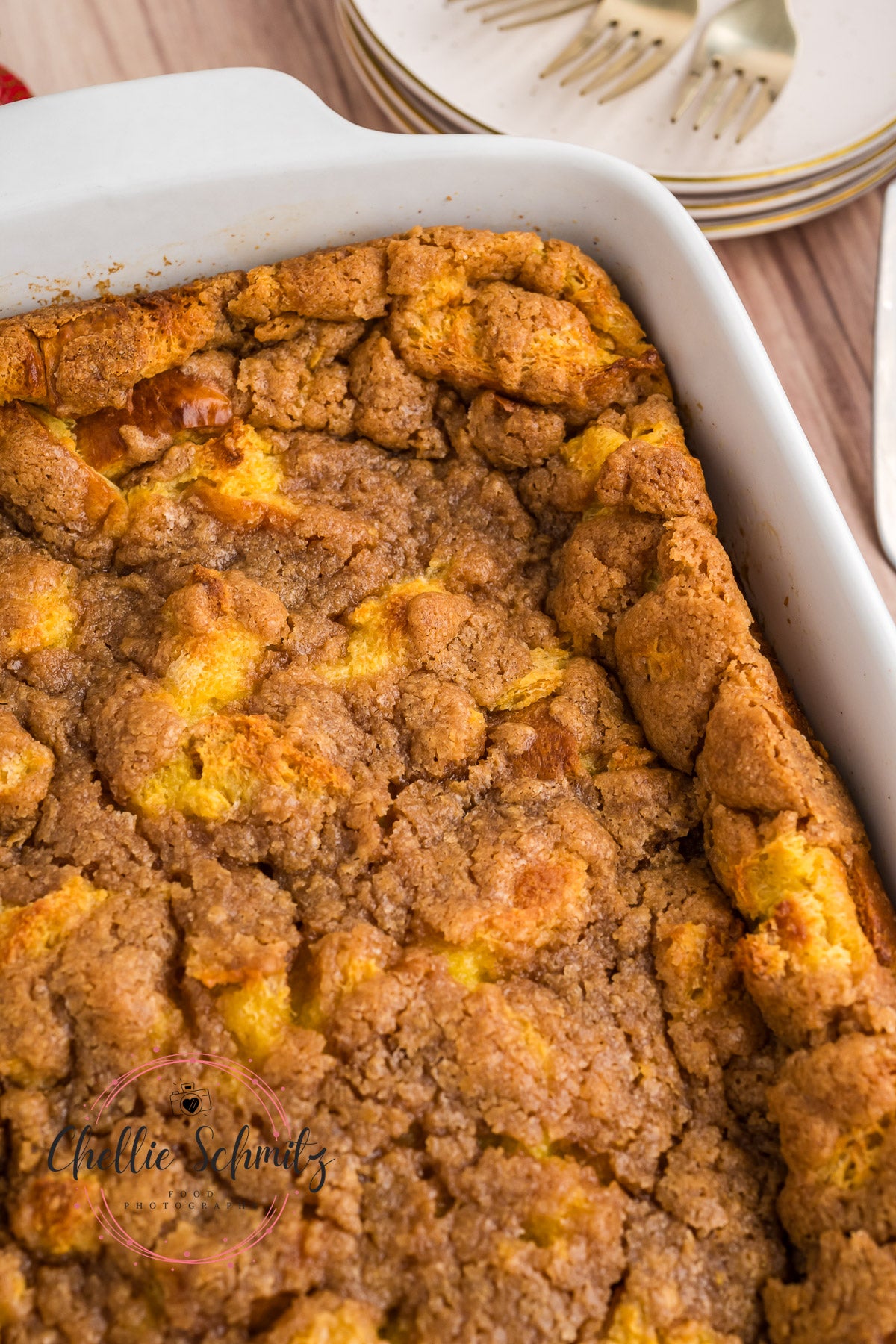 Cinnamon Crunch French Toast Casserole