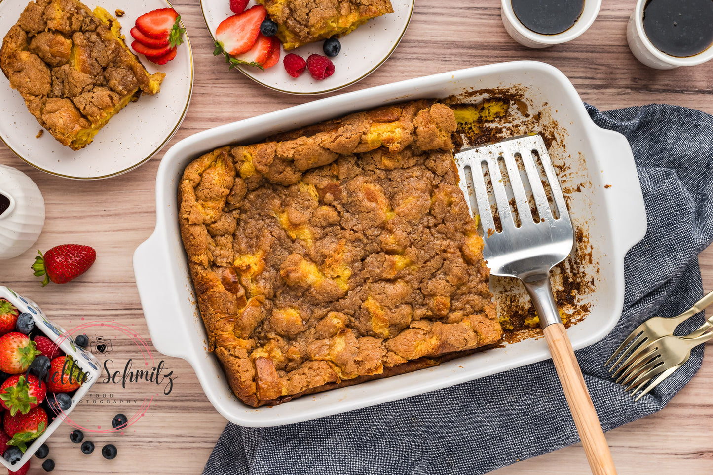 Cinnamon Crunch French Toast Casserole