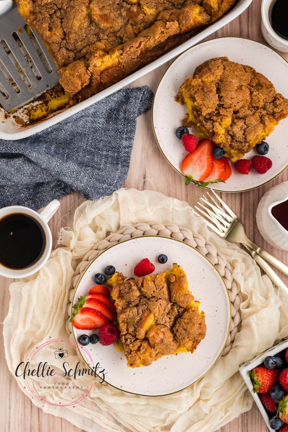 Cinnamon Crunch French Toast Casserole