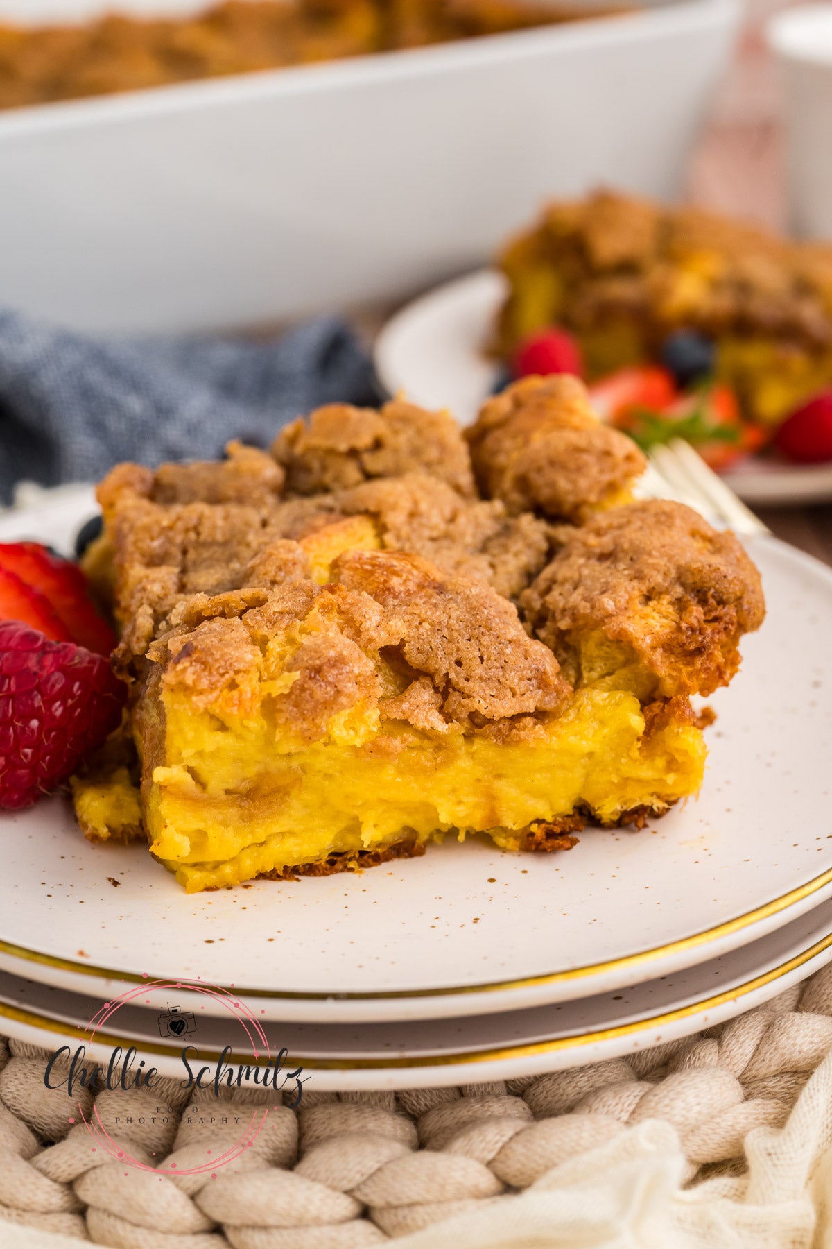 Cinnamon Crunch French Toast Casserole