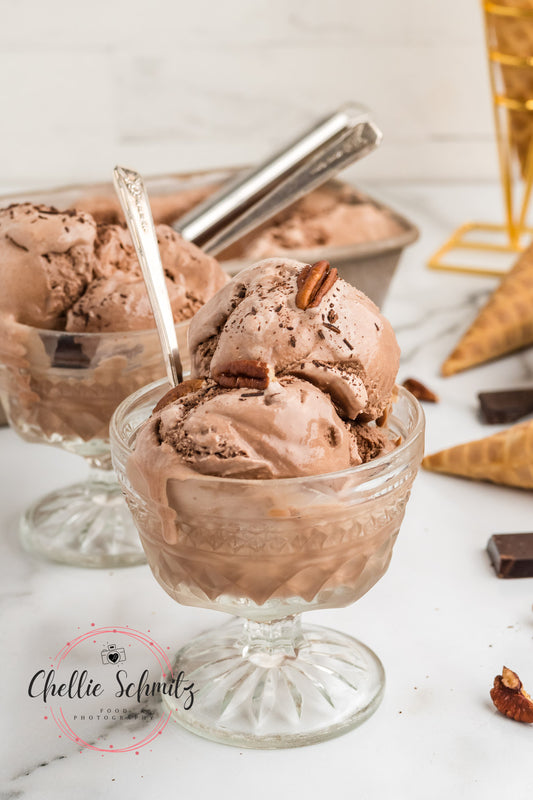 Homemade Chocolate Ice Cream