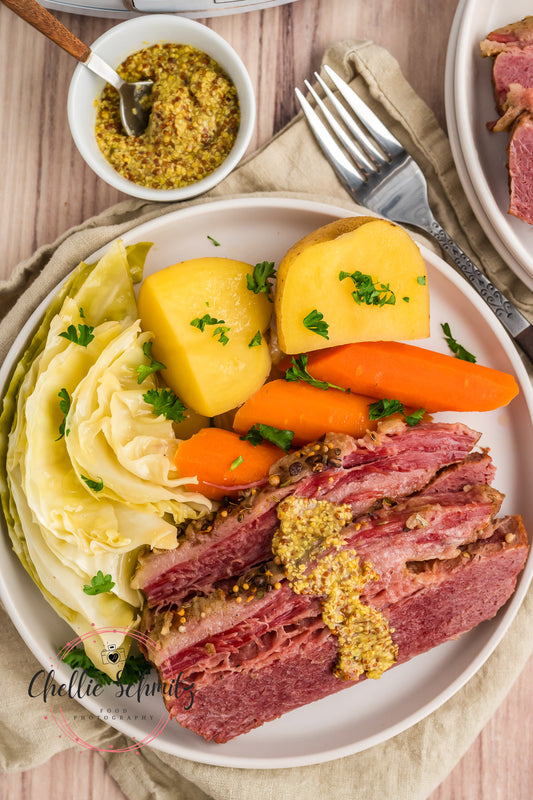 Slow Cooker Corned Beef and Cabbage (Recipe, Images, Reel)